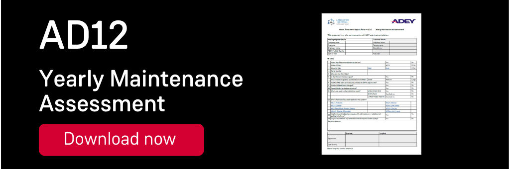 AD12 Boiler Maintenance Assessment Form